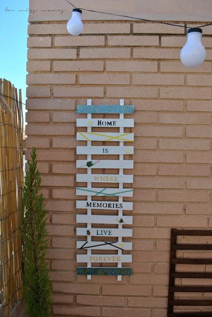 DIY Cartel de madera DIY Cartel de madera