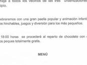 Fracaso total paella popular celebrada club social urbanización Plata