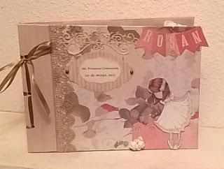 Album de comunión para Rosan