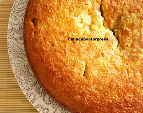 BIZCOCHO DE ALMENDRA Y MANZANA (horno)