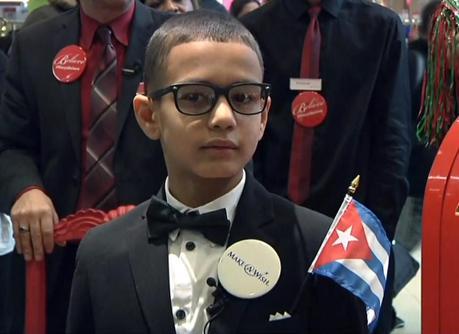 Un Niño de EEUU enfermo de cáncer viaja a Cuba a conocer a sus bisabuelos