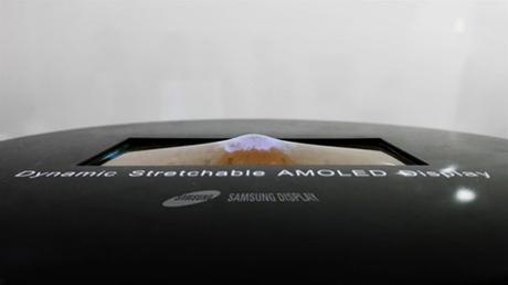 Samsung muestra la primera pantalla elástica del mundo