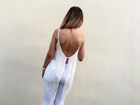 WHITE FRINGED WHITE FRINGED