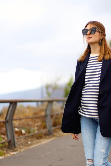 Sporty Navy Style