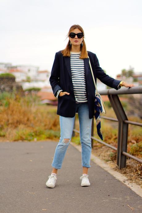 Sporty Navy Style