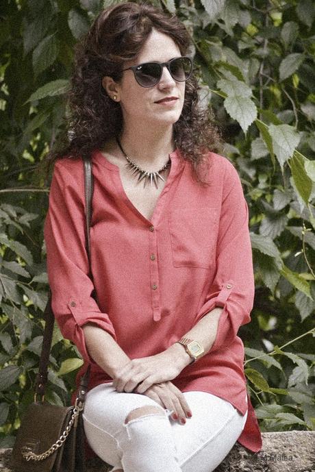 RED & WHITE & LEOPARD.