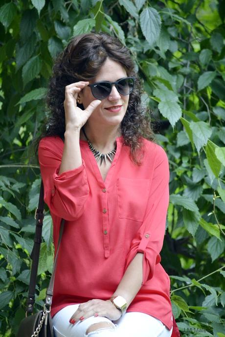 RED & WHITE & LEOPARD.