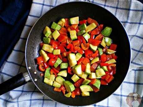 Salteado de verduras