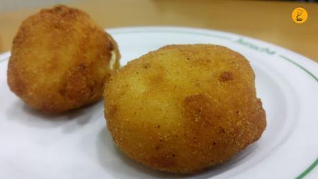 Croquetas de huevo la Jurucha Madrid