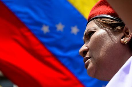 El Chavismo marcha hoy en Venezuela