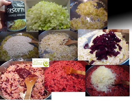 Risotto de remolacha