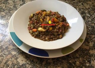 LENTEJAS CON VERDURAS