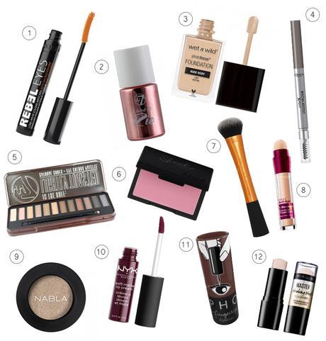 12 productos de maquillaje por menos de 10 euros que querrás tener