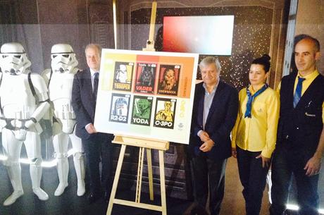 CORREOS lanza un sello dedicado a la saga de ´Star Wars´.