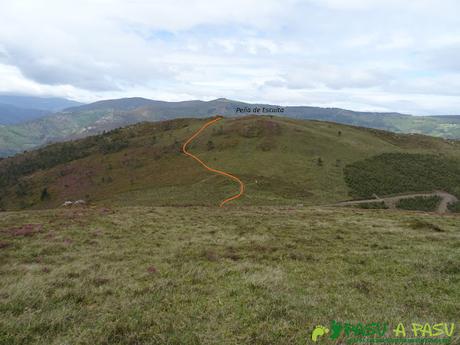 Ruta de los Castros: Bajando a Peña de Escuita