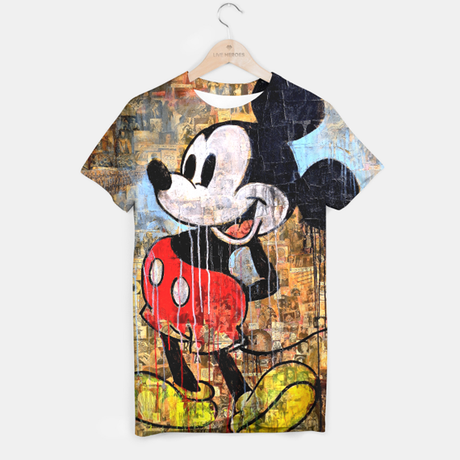 Mickey Mouse tshirt by Loui Jover at Live Heroes