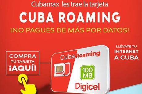 Cubamax vende internet para Cuba mediante datos móviles
