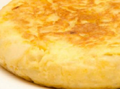 Tortilla patatas jugosa esponjosa