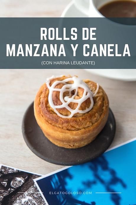 Rolls de manzana y canela - elgatogoloso.com