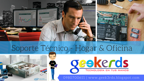 Geekerds - Todo lo que necesites en Tecnología: Servicios & Equipos.