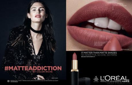 Nueva colección de L’Oreal; Color Riche Matte Addiction 3