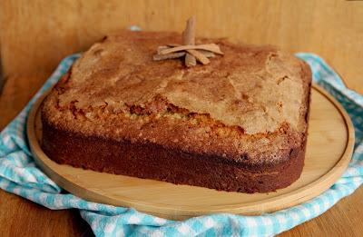 Súper bizcocho con toque de canela