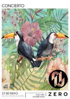 Concierto de Zero, octubre polar y Gole Yaika en El perro de la parte de atrás del coche