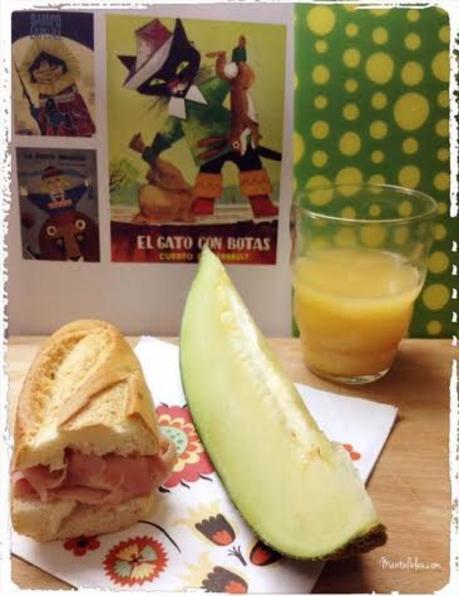 Bocata de rulo de pavo con quesito