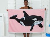 fauna marina convertida colorida colección toallas