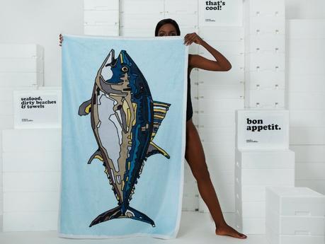 La fauna marina convertida en una colorida colección de toallas