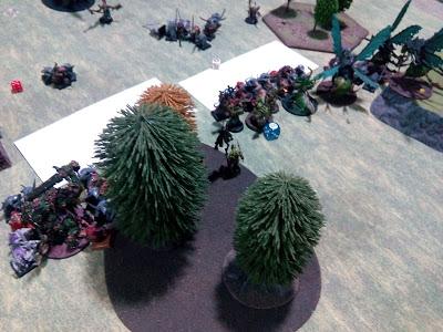 Skavens vs Demonios de Nurgle, Batalla Campal