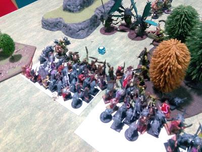 Skavens vs Demonios de Nurgle, Batalla Campal