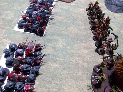 Skavens vs Demonios de Nurgle, Batalla Campal