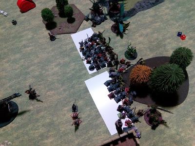 Skavens vs Demonios de Nurgle, Batalla Campal