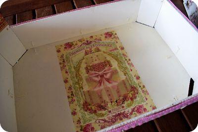 Cajas de Fresas Decoradas con Decoupage