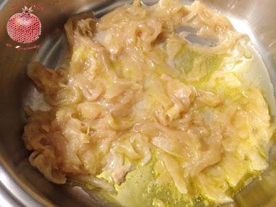 Lasaña de merluza y gambones