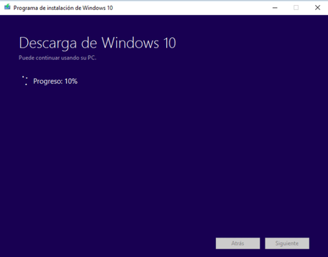 Recuperar medios de instalacion de Windows 10