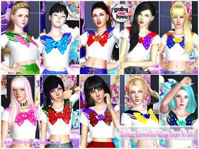 Sailor Moon SS Crop Tops V.S3 - (TS3)