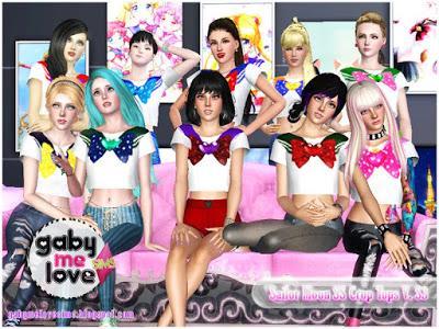 Sailor Moon SS Crop Tops V.S3 - (TS3)