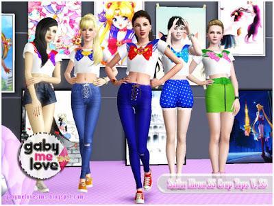 Sailor Moon SS Crop Tops V.S3 - (TS3)