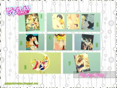 Sailor Moon Posters •Set• (TS4)