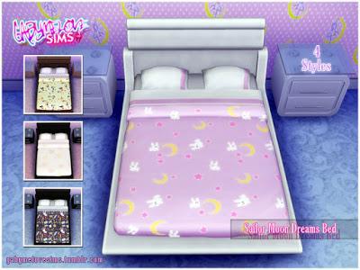 Sailor Moon Dreams Bed (TS4)