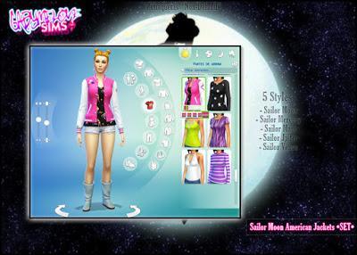 Sailor Moon American Jackets (TS4)