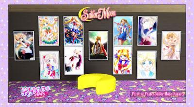 Painting Poster Sailor Moon Fanarts (TS3)