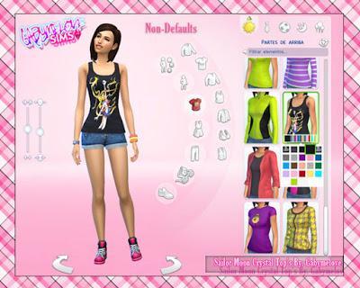 Sailor Moon Crystal Top (TS4)