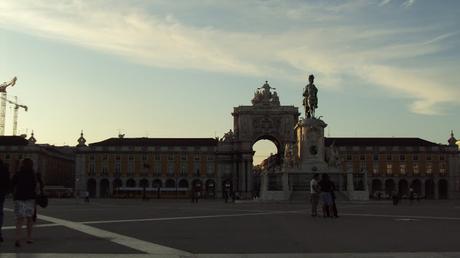 Diario de viaje: Albufeira, Lisboa y Cascais III. Castillo de San Jorge, Rua Augusta y Plaza del Comercio.