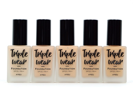 REVIEW | A'PIEU TRIPLE WEAR FOUNDATION REVIEW | A'PIEU TRIPLE WEAR FOUNDATION