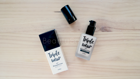 REVIEW | A'PIEU TRIPLE WEAR FOUNDATION