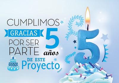 ¡¡CUMPLIMOS 5 AÑOS!!