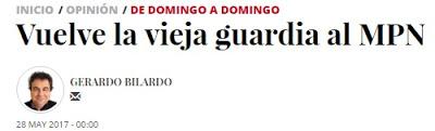 Vuelve la vieja guardia al MPN